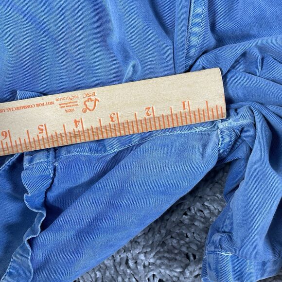 Crazy Shirts Hawaii Shorts Men's Size XXL Hawaii Blue Dyed Chino Drawstring - Picture 7 of 8